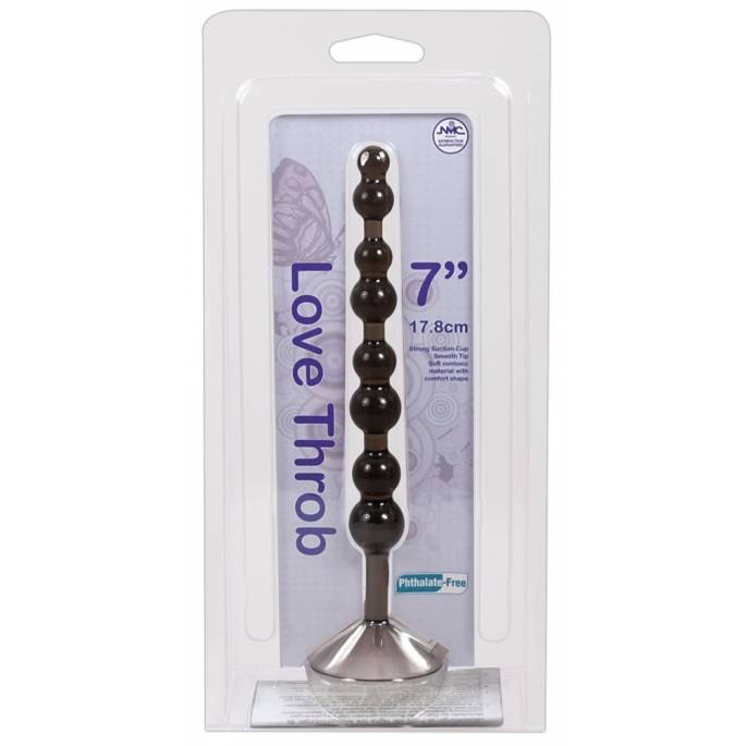 BLACK SUCTION CUP ANAL ROD