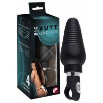 VIBRATING ANAL PLUG WITH HANDLE
