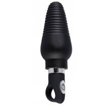 VIBRIERENDER ANALPLUG MIT HANDGRIFF