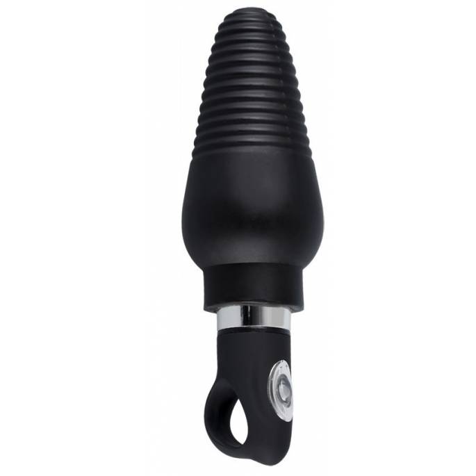 PLUG ANALE VIBRANTE CON IMPUGNATURA