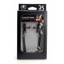 ABRAZADERAS AJUSTABLES NEGRAS + TORNILLOS