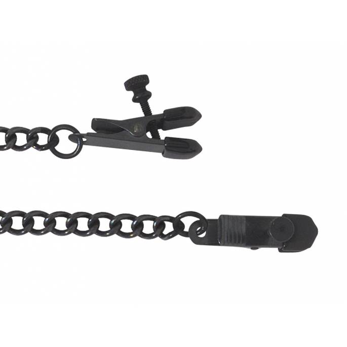 BLACK ADJUSTABLE CLAMPS + SCREWS