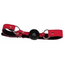 BAILLON BOULE NOIRE DAIM ROUGE