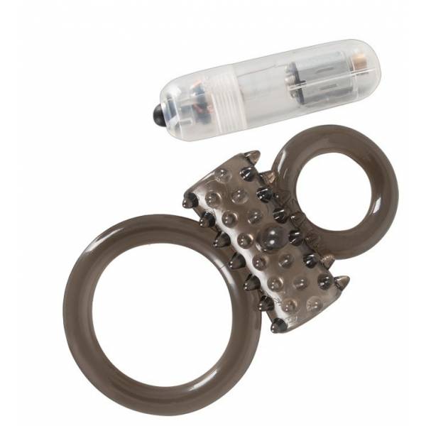 DOPPELT VIBRIERENDER SILIKON-COCKRING