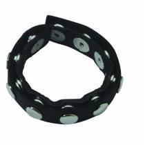 COCKRING AUS LEDER 10 DRUCKKNÖPFE