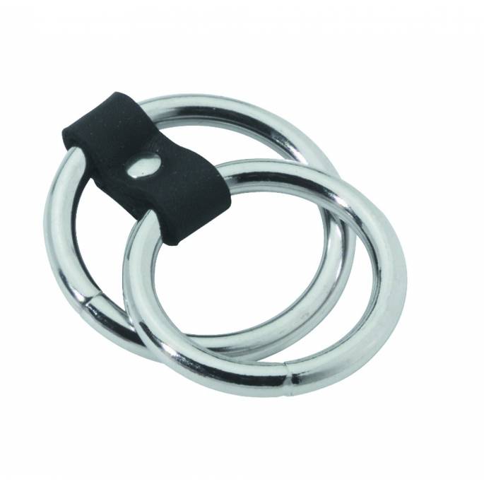 DOPPELTER COCKRING AUS METALL