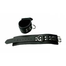 MANETTE IN PELLE NERA