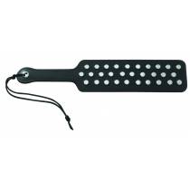 PADDLE CUIR ET PASTILLES METAL