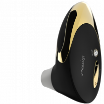 WOMANIZER 500 PRO BLACK AND 18 CARAT GOLD