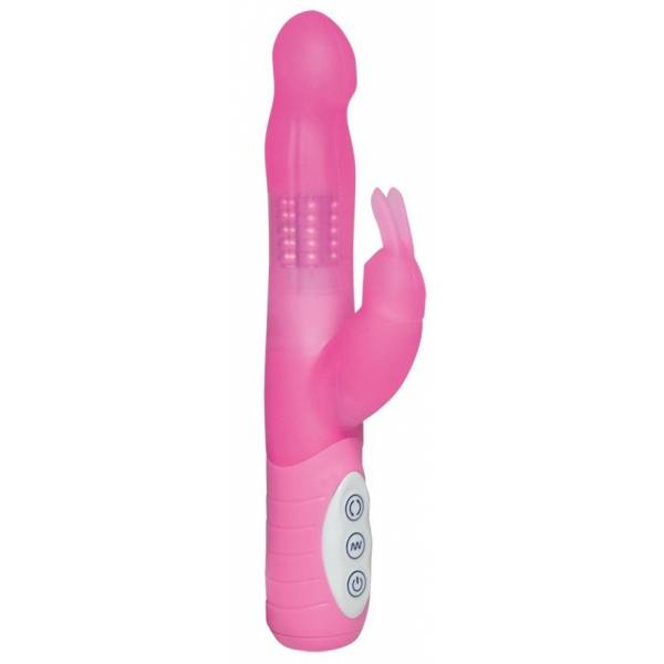 DILDO RABBIT ROSA SOFT TOUCH