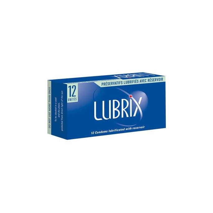 PRESERVATIFS LUBRIX NATUREL (X12)