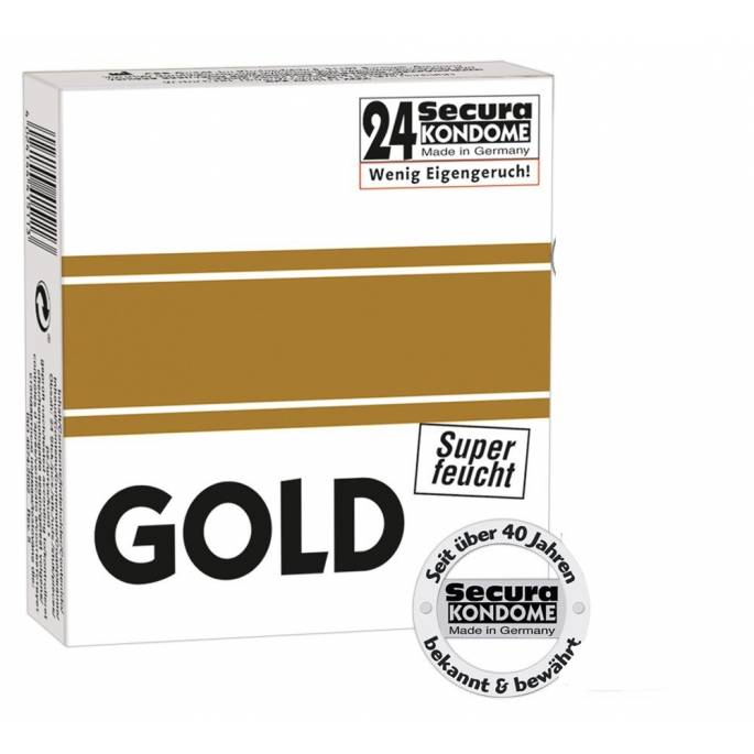 GOLD CONDOMS (X24)