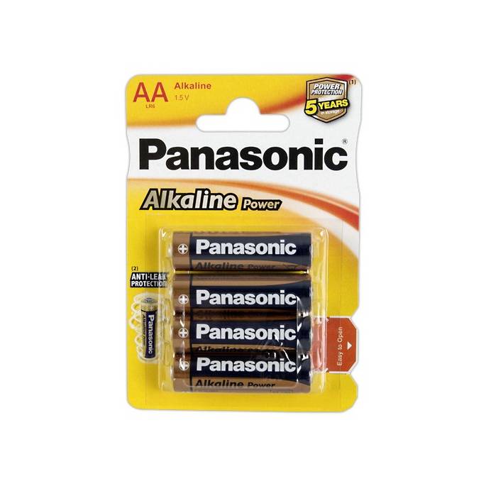 4 PANASONIC-AA-BATTERIEN
