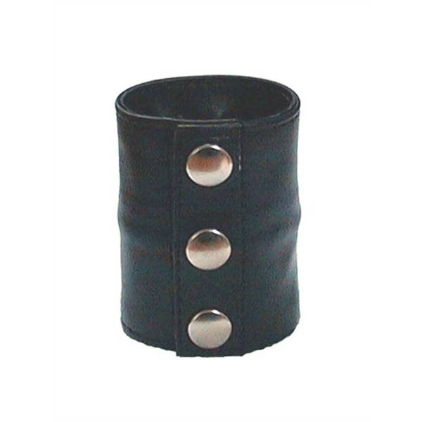 ARMBAND GELDBÖRSE LEDER SCHWARZ M