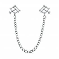 PINCES A SEINS VIS A VIS + CHAINE