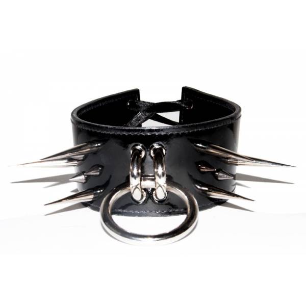 HALSBAND STARFUCKED SCHWARZ GROSSE SPITZEN