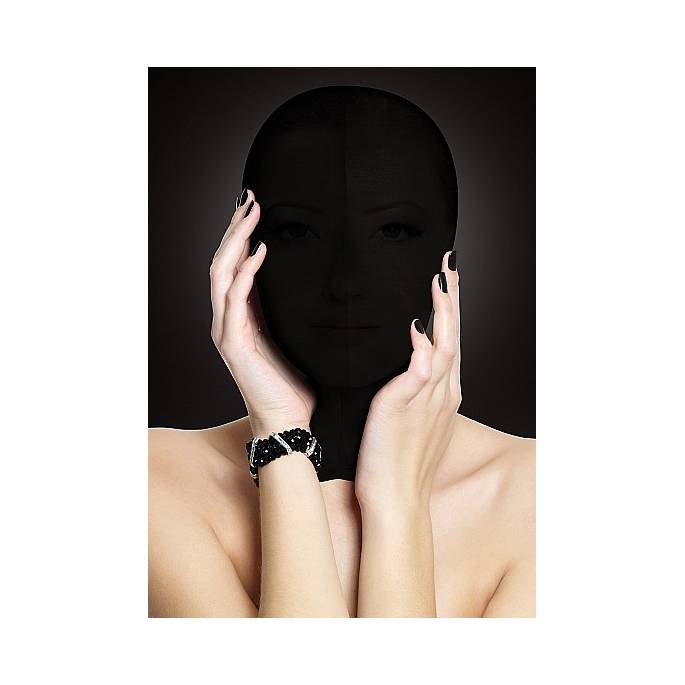 Integral Black Fabric Balaclava