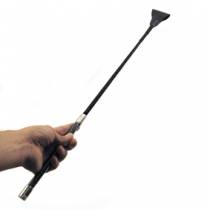 LONG WHIP WITH LEATHER BUCKLE