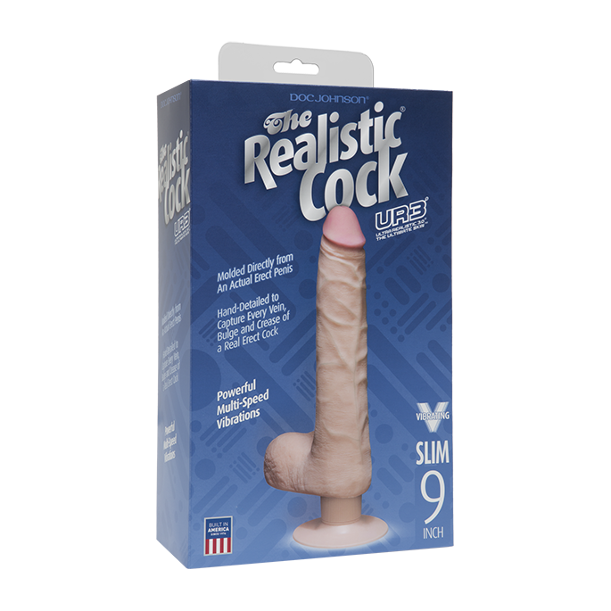 GODE VENTOUSE REALISTIC COCK 9" VIBRANT