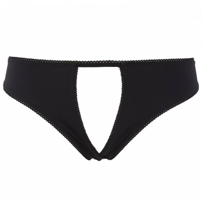CULOTTE OUVERTE NOIR (LE PETIT SECRET)