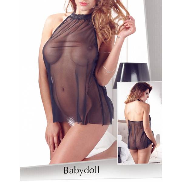 KURZE RÜCKENFREIE SCHLEIERTUNIKA