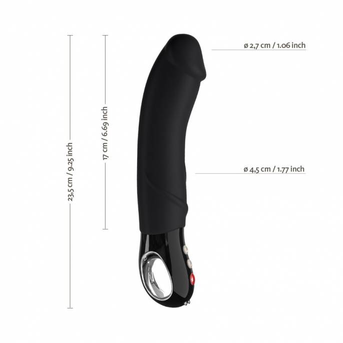 VIBRATOR BIG BOSS SCHWARZ - BLACK LINE