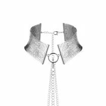 COLLIER DESIR METALLIQUE ARGENT