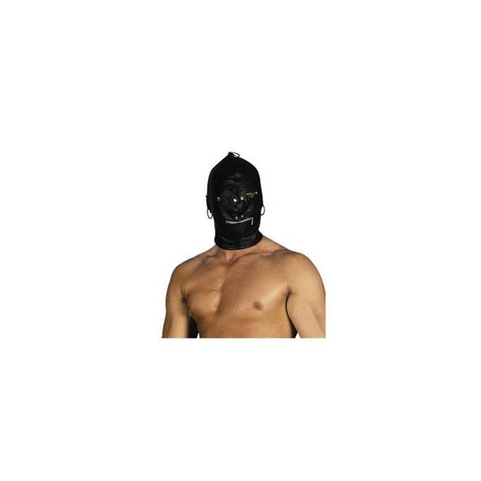 LEATHER BALACLAVA + EYE PATCH