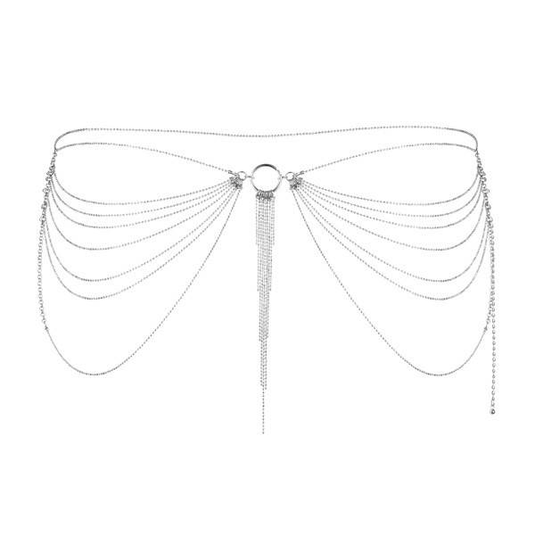 SILBERNE METALLSCHNEIDEKETTE