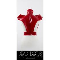 ROTES LATEXGESCHIRR ARMA BY DEAD LOTUS