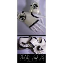 KURZE LATEXFÄUSTLINGE "BAT" BY DEADLOTUS