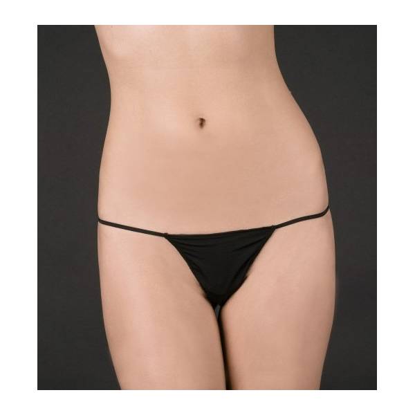 2ER-SET MIKROSTRING SCHWARZ/STUHL