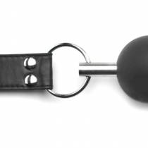 Baillon Ball Vástago de metal negro