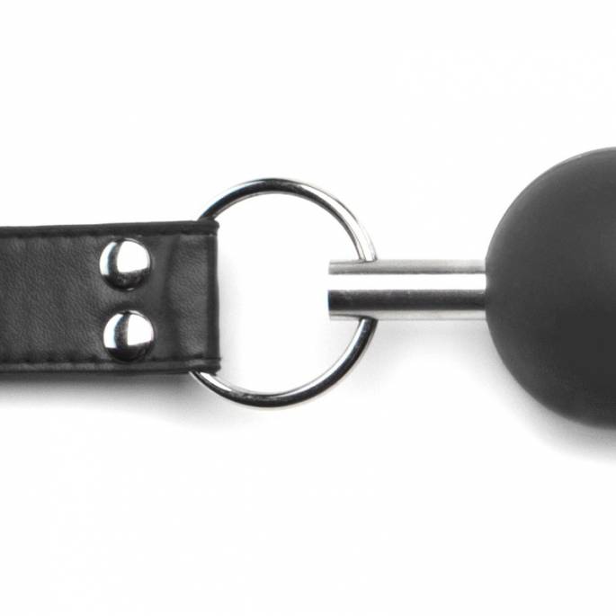 Baillon Ball Vástago de metal negro