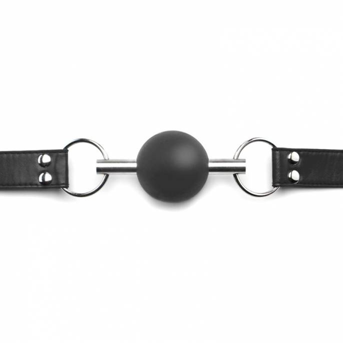 Baillon Ball Vástago de metal negro