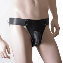 CEINTURE CUIR DE CHASTETE HOMME
