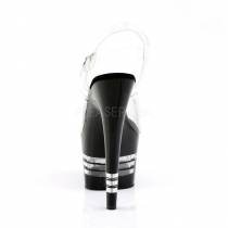 SANDALES TRANSPARENTES PLATEFORMES PLEXI