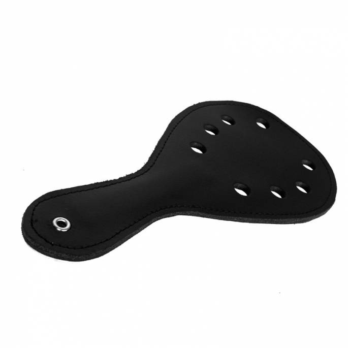 PADDLE CUIR TROUS