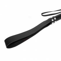 PADDLE LEDER SCHWARZ SLAPPER