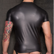 TEE SHIRT WETLOOK ANNEAUX