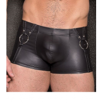 BOXERSHORTS WETLOOK RINGE RIEMEN
