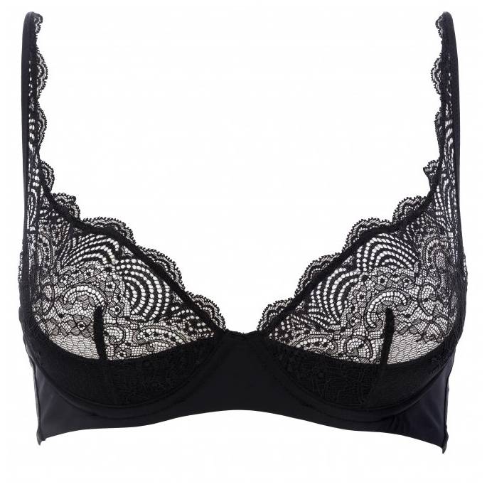 LA DIRECTRICE SOUTIEN GORGE QUART CUP NOIR