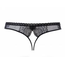 LA DIRECTRICE - STRING OUVRABLE NOIR