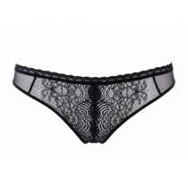 LA DIRECTRICE - STRING OUVRABLE NOIR