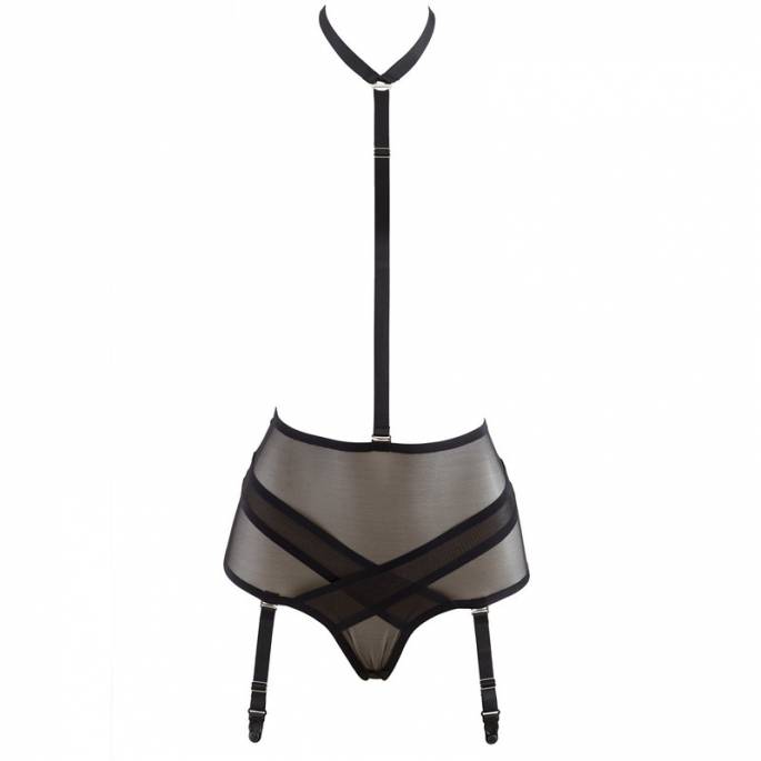 MISE À NU - HOCHGESCHNITTENER STRING-HARNESS