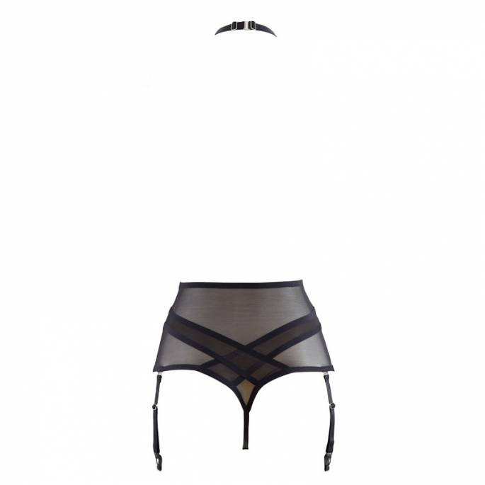 MISE À NU - HARNAIS STRING TAILLE HAUTE