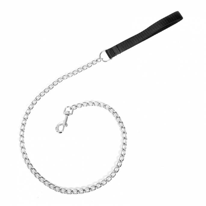 NYLONLEINE SCHWARZ KETTE 80 CM