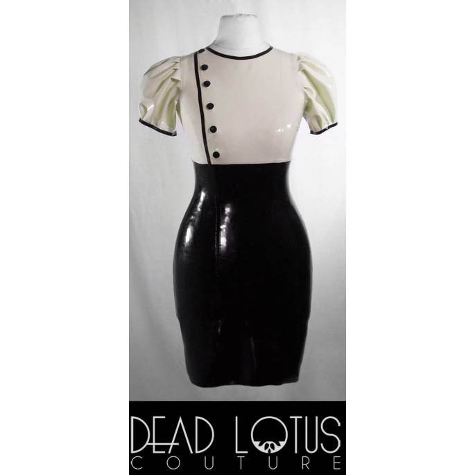 ROBE LATEX "ELECTRIKA MAD" by DEADLOTUS