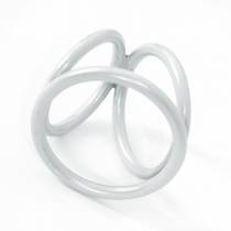TRIPLE RINGS METAL GRIS 40-45-50 MM