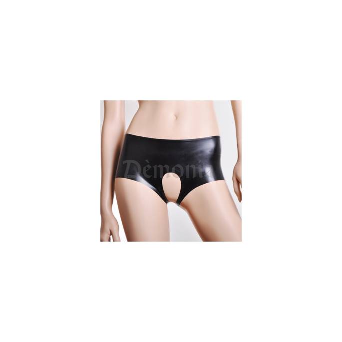 CULOTTE FENDUE LATEX
